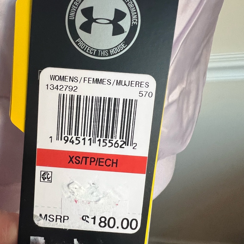 Under Armour Women's Cold Gear Reactor Light Purple Quilted Puffer Jacket NWT - Picture 12 of 16